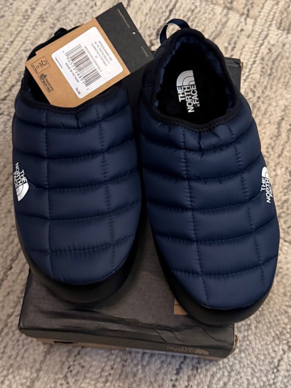 The North Face ThermoBall Traction Mule V Men’s Size 10 Navy